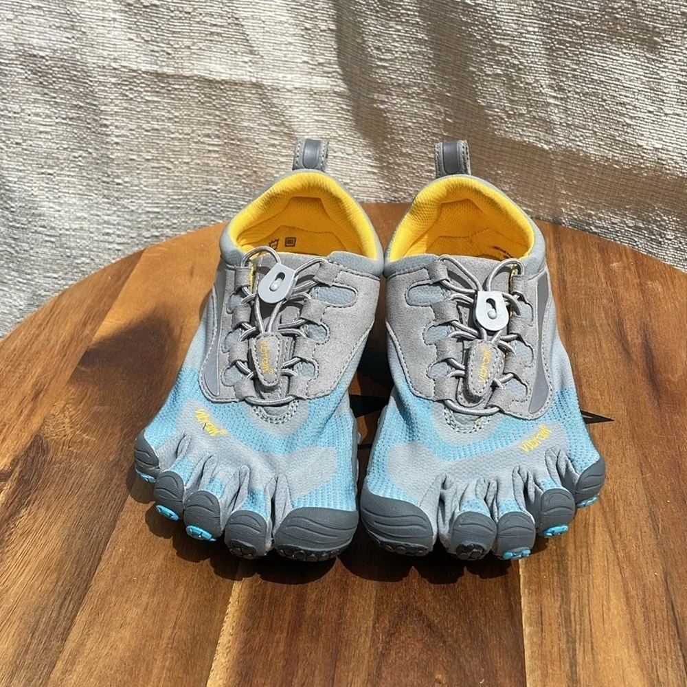 Vibram Fivefingers Women's Bikila LS Gray/Light Blue Size 38